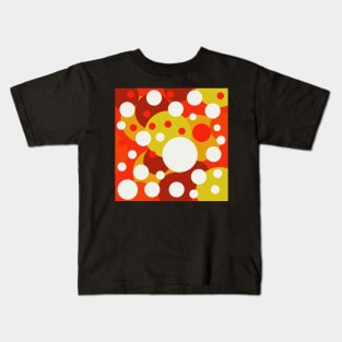 retro polka dot pop art Kids T-Shirt